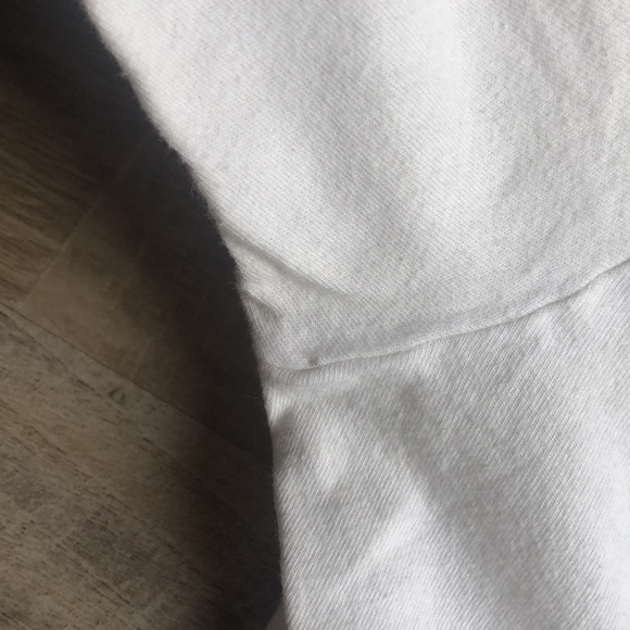 Pink Victoria Secret White Tee Shirt Womens Size XS Sequins Embroidered - Picture 6 of 6